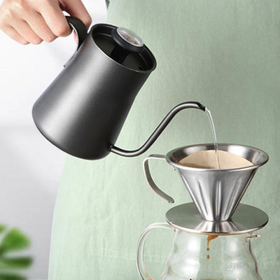 Cafetera de Acero Inoxidable 304 con Termómetro Integrado - Image 8