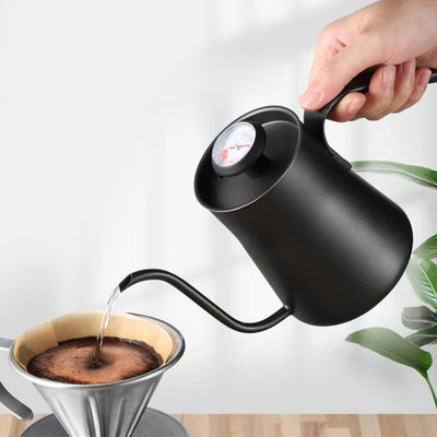 Cafetera de Acero Inoxidable 304 con Termómetro Integrado - Image 3