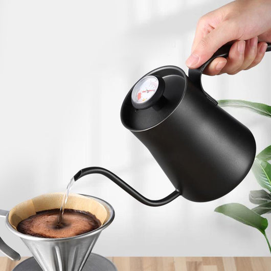 Cafetera de Acero Inoxidable 304 con Termómetro Integrado - Image 3
