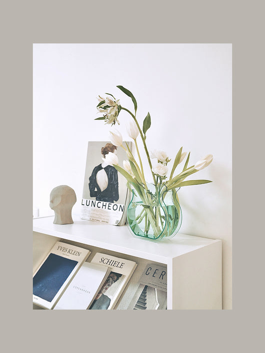 Jarrón Decorativo para Plantas Acuáticas con Efecto Cromático - Image 5