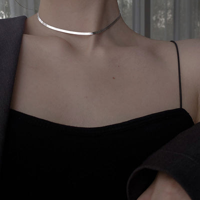 Collar Cadena Espina de Serpiente Plata 925 Diseño Exclusivo - Image 8