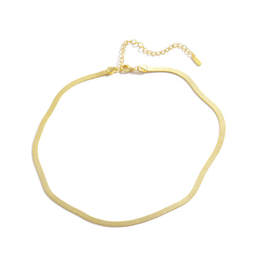 Collar Cadena Espina de Serpiente Plata 925 Diseño Exclusivo