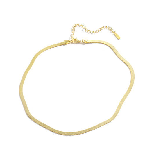 Collar Cadena Espina de Serpiente Plata 925 Diseño Exclusivo