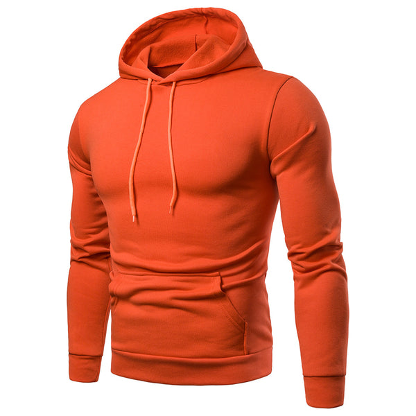 Sudadera con Capucha Talla Grande Colores Lisos