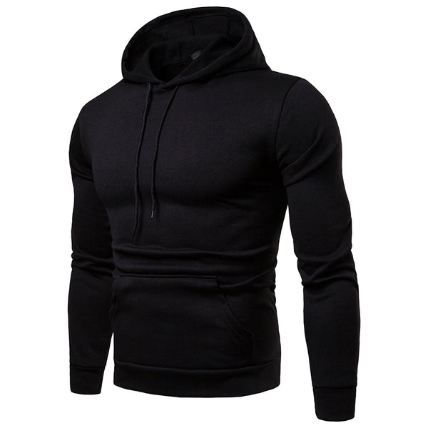 Sudadera con Capucha Talla Grande Colores Lisos