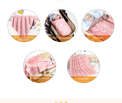 Manta de Punto Suave para Bebé - Diseño Europeo y Americano - Image 11
