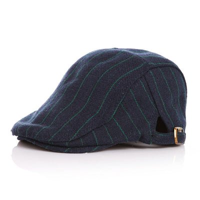 Gorro Infantil a Rayas con Tweed - Ideal para Primavera, Otoño e Invierno