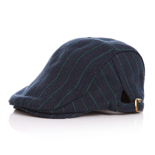 Gorro Infantil a Rayas con Tweed - Ideal para Primavera, Otoño e Invierno