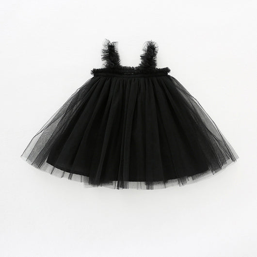 Vestido Tutú Princesa para Bebé con Orejas de Madera y Tul Delicado - Image 3
