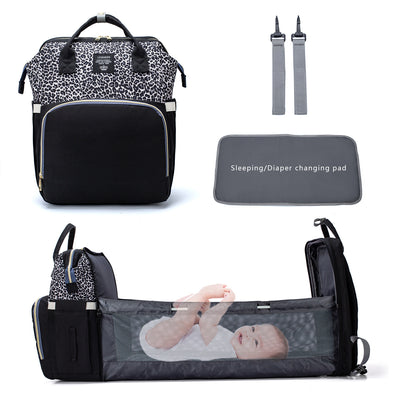 Cuna Portátil Plegable para Mamás Viajeras - Image 4