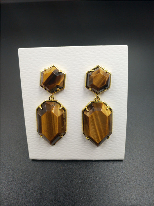 Aretes de Cristal Natural Minimalistas - Image 9
