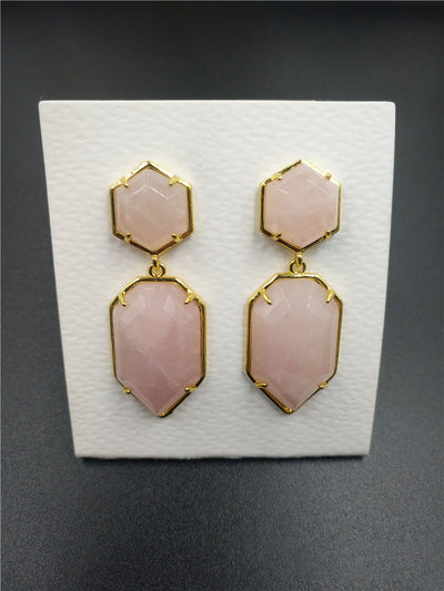 Aretes de Cristal Natural Minimalistas - Image 8