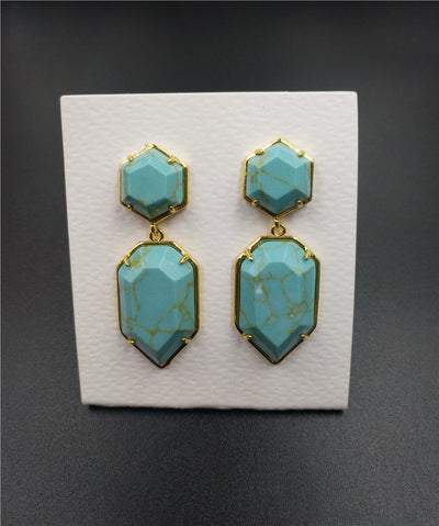 Aretes de Cristal Natural Minimalistas - Image 3