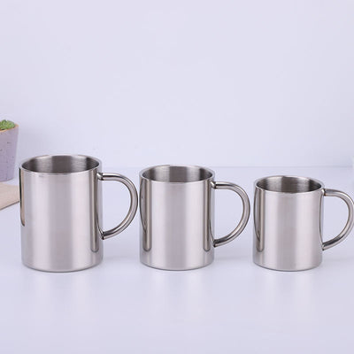 Taza Térmica de Doble Pared Acero Inoxidable con Asa Aislante para Camping - Image 12
