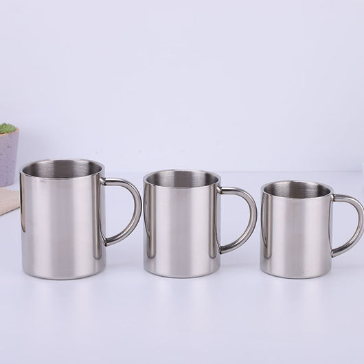 Taza Térmica de Doble Pared Acero Inoxidable con Asa Aislante para Camping - Image 12
