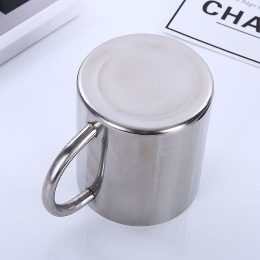 Taza Térmica de Doble Pared Acero Inoxidable con Asa Aislante para Camping - Image 10