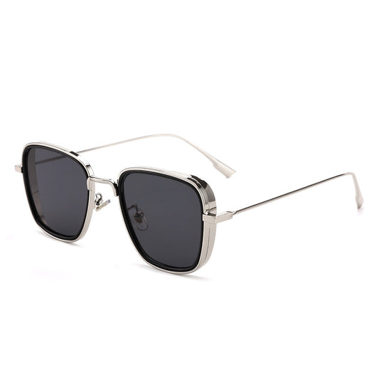 Gafas de Sol Cuadradas Irregulares con Marco Grueso - Tendencia Net Red - Image 11