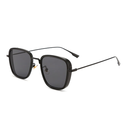 Gafas de Sol Cuadradas Irregulares con Marco Grueso - Tendencia Net Red - Image 6