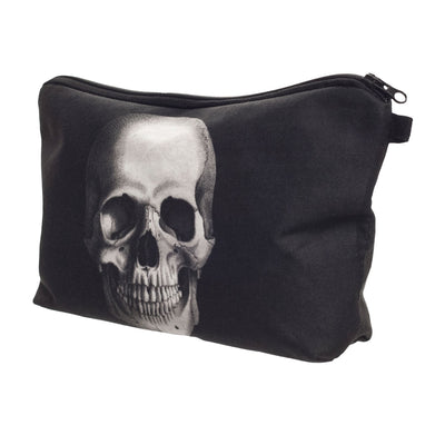 Bolsa Cosmética con Impresión 3D de Calavera en Poliéster - Image 3