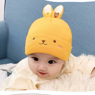 Gorro Tejido Infantil con Orejas de Conejo - Image 7