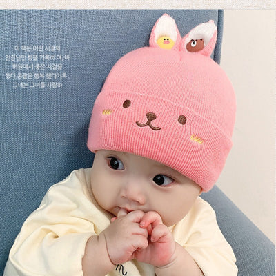 Gorro Tejido Infantil con Orejas de Conejo - Image 8