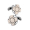 Round Mechanical Pattern Pattern Suit Shirt Cufflinks A