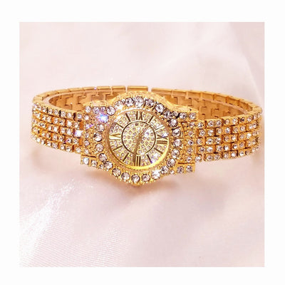 Reloj Pulsera Mujer con Cristales Brillantes y Cierre Impermeable - Image 11