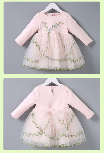 Vestidos Princesa de Manga Larga para Niñas - Diseño Elegante y Cómodo - Image 9