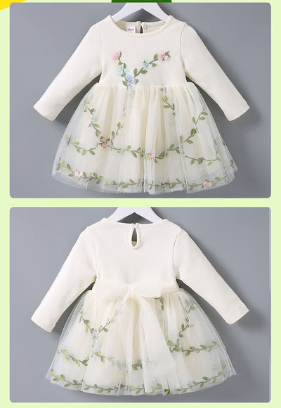 Vestidos Princesa de Manga Larga para Niñas - Diseño Elegante y Cómodo - Image 10