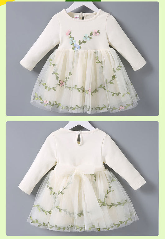 Vestidos Princesa de Manga Larga para Niñas - Diseño Elegante y Cómodo - Image 10