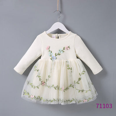 Vestidos Princesa de Manga Larga para Niñas - Diseño Elegante y Cómodo - Image 3