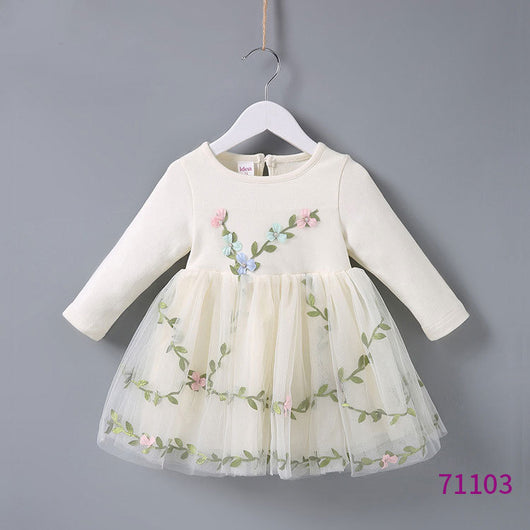 Vestidos Princesa de Manga Larga para Niñas - Diseño Elegante y Cómodo - Image 3
