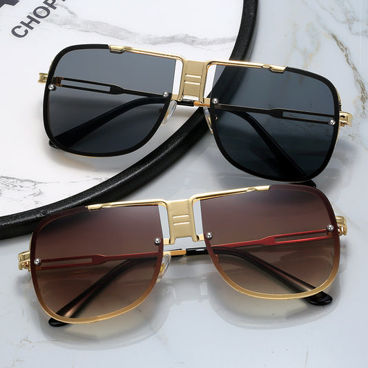 Gafas de Sol Metálicas Retro - Estilo Urbano y Elegancia Clásica