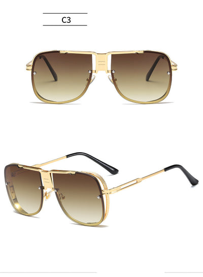 Gafas de Sol Metálicas Retro - Estilo Urbano y Elegancia Clásica - Image 4
