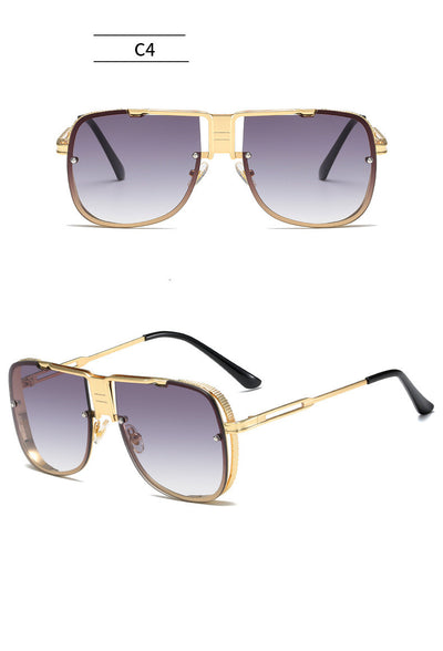 Gafas de Sol Metálicas Retro - Estilo Urbano y Elegancia Clásica - Image 5