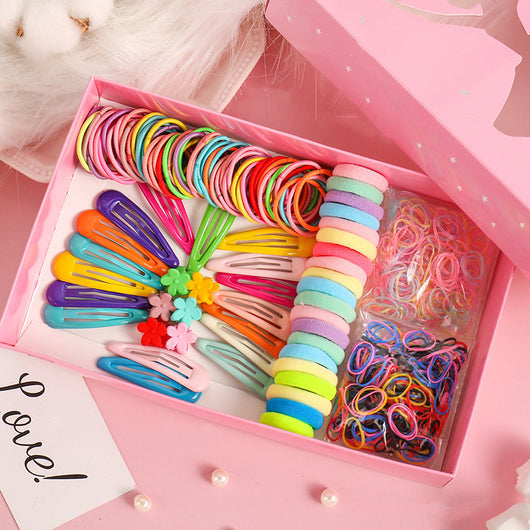 Set de Pasadores y Accesorios para Cabello en Caja de Regalo - Image 13