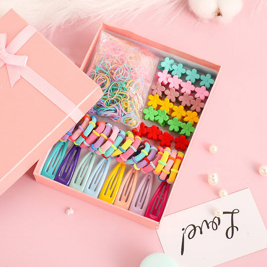 Set de Pasadores y Accesorios para Cabello en Caja de Regalo - Image 18