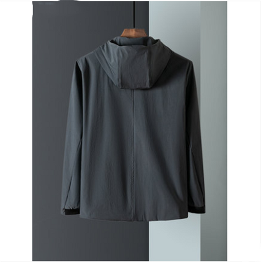 Chaqueta con Capucha Hombre Casual Ejecutivo Primavera Otoño - Image 17