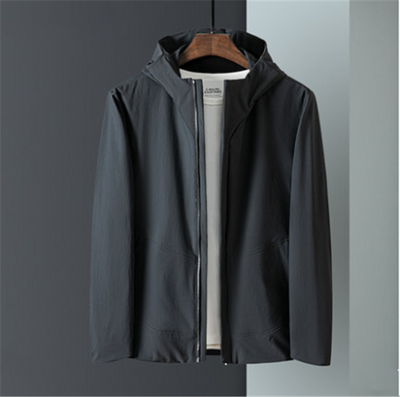 Chaqueta con Capucha Hombre Casual Ejecutivo Primavera Otoño - Image 16
