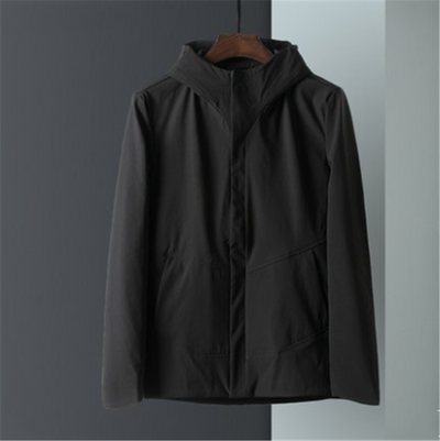 Chaqueta con Capucha Hombre Casual Ejecutivo Primavera Otoño - Image 5