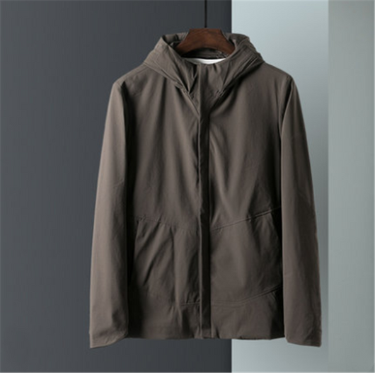 Chaqueta con Capucha Hombre Casual Ejecutivo Primavera Otoño - Image 8