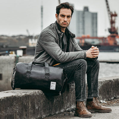 Bolsa de Viaje Multifuncional Impermeable para Hombre - Fitness y Negocios - Image 3