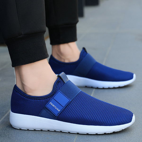 Zapatos Deportivos Casuales con Malla Transpirable para Hombre