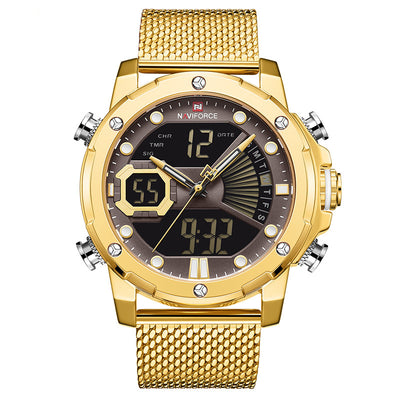 Reloj Deportivo Multifunción Dual Display Resistente al Agua para Hombre - Image 5