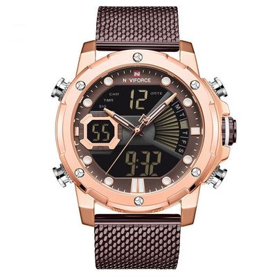 Reloj Deportivo Multifunción Dual Display Resistente al Agua para Hombre - Image 6