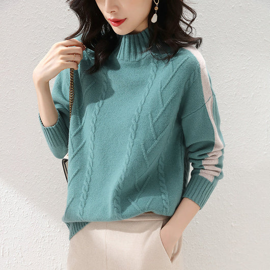 Suéter Holgado Coreano Slim Pullover - Image 7