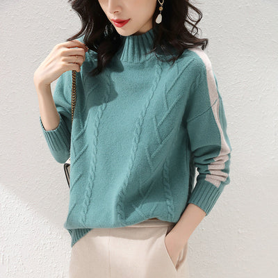 Suéter Holgado Coreano Slim Pullover - Image 5