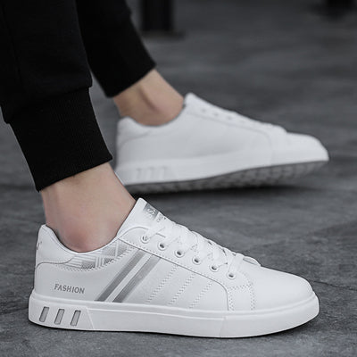 Tenis Bajos de Cuero Transpirables para Hombre - Estilo Moderno y Comodidad - Image 5