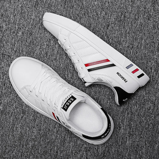 Tenis Bajos de Cuero Transpirables para Hombre - Estilo Moderno y Comodidad - Image 6