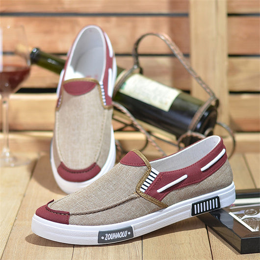 Zapatos Casuales de Lona Transpirable Resistentes al Desgaste para Hombre - Image 10